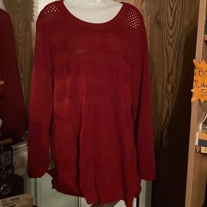 Burgundy Sweater